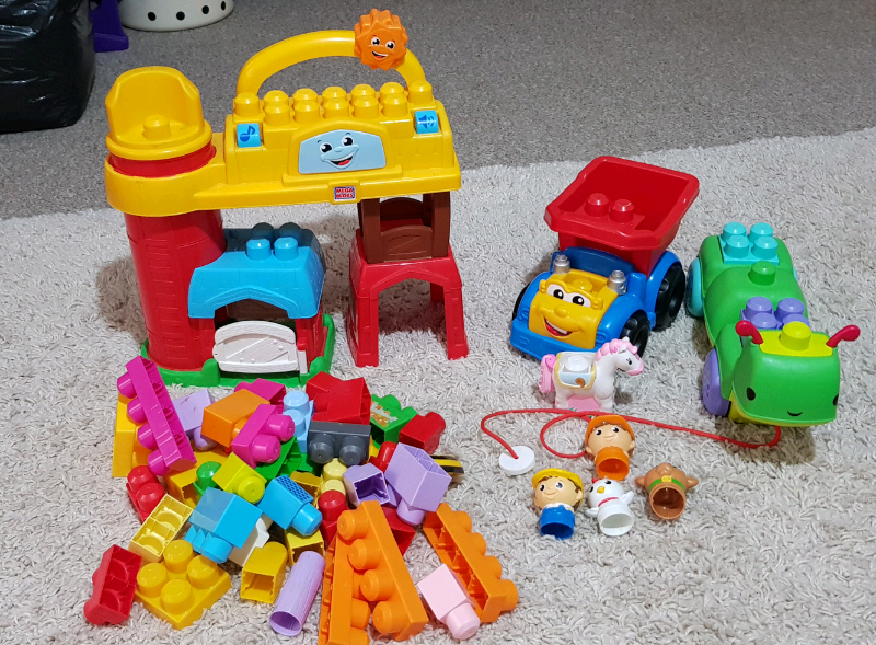 mega bloks farm animals